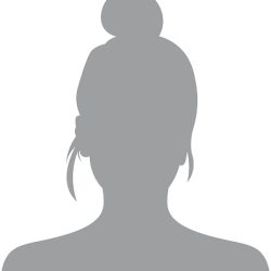 Default avatar profile icon. Grey photo placeholder. Hand drawn, modern, woman avatar profile icon (or portrait icon). User flat avatar icon, sign, profile female symbol.